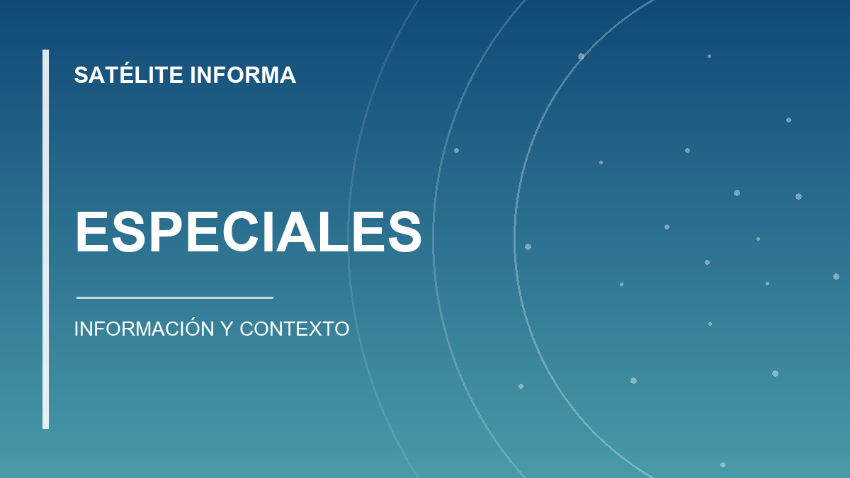 Gráfico de la sección Especiales de Satélite Informa