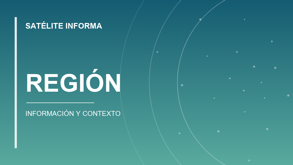 Gráfico de la sección Región de Satélite Informa